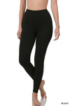 Premium Cotton Full-Length Leggings