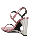 Ladra Metallic Fantasy Wedge Heel Sandals