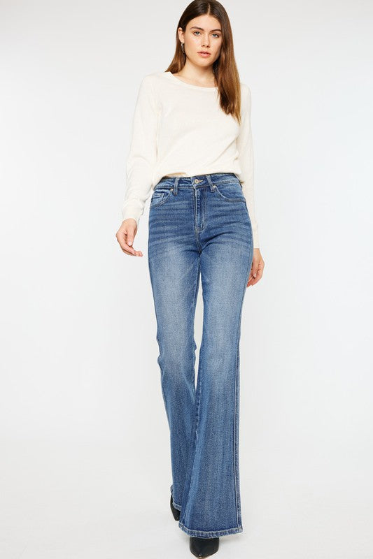 High Rise Flare Jeans