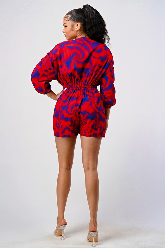 Passionate for you casual long sleeve romper