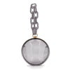 Acrylic Chain Handle See Thru Ball Crossbody Bag