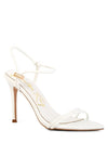 HIGH PORCH DRAWSTRING BAND HIGH HEELED SANDAL