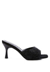 Imprint Diamante Stud Slip On Sandals