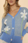 Flower cardigan