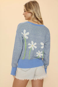 Flower cardigan