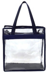 Fashion See Thru Transparent Tote Satchel