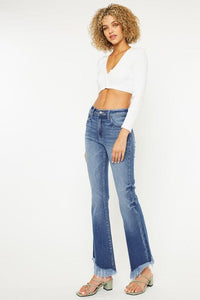 High Rise Bootcut Jeans