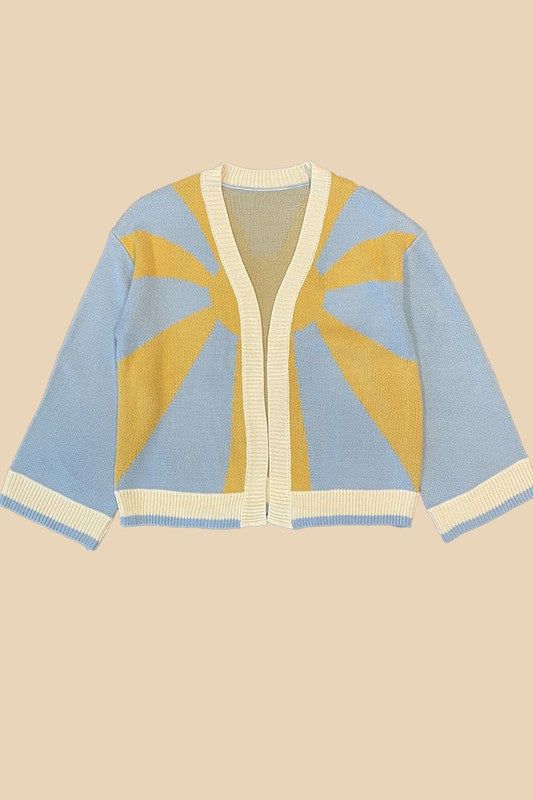 Sunburst cardigan