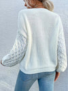 Heart knit sweater