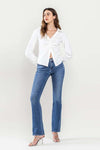 Low Rise Slim Bootcut Jeans