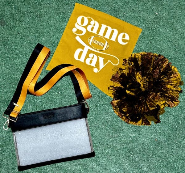 Clear Gameday Wristlet - Stadium Approved