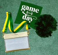 Clear Gameday Wristlet - Stadium Approved