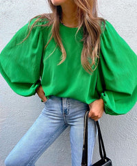 Puff sleeve top