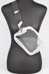 Transparent Cleaered Convertible Stadium Fanny Bag