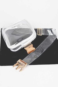 Transparent Cleaered Convertible Stadium Fanny Bag