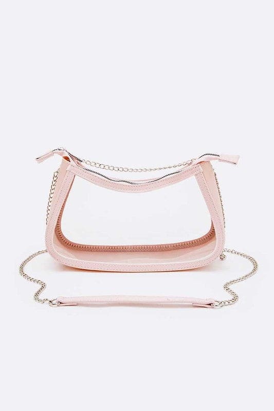 Transparent Stadium Shoulder Bag