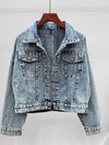 Fringed Denim Jacket