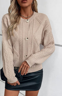 Cable Knit Cardigan