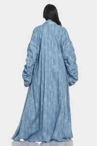 Maxi Denim Duster Coat