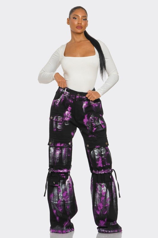 Urban Graffiti Cargo Pants