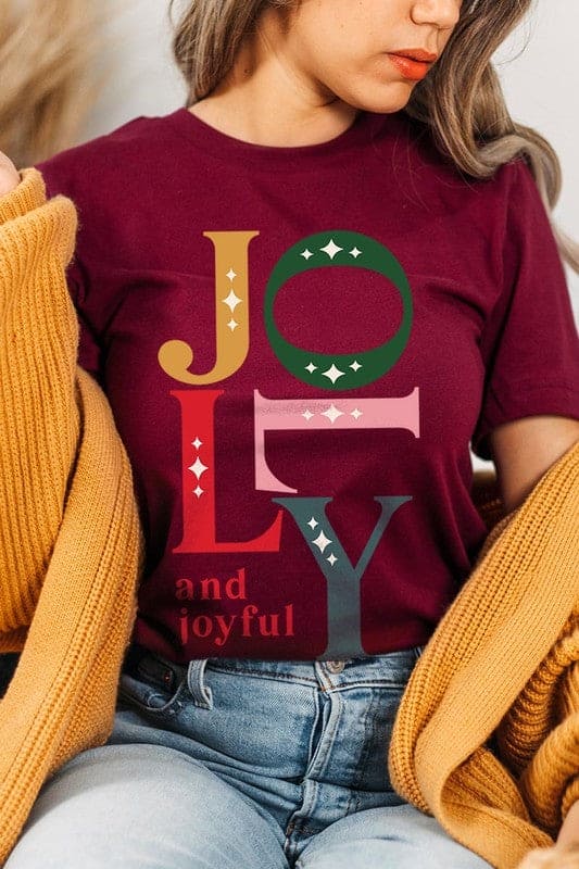 Jolly and Joyful Graphic Tee