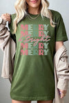 Retro Merry & Bright Graphic Tee