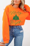 Merry & Bright Graphic Fleece Sweatshirts