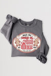 North Pole Gingerbread Cookie Graphic Sweatshirts