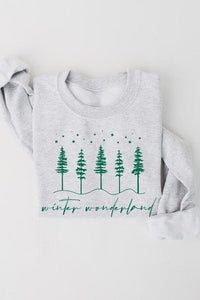 Winter Wonderland Graphic Fleece Sweatshirts