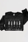 Winter Wonderland Graphic Fleece Sweatshirts