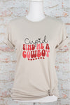 Cupid Find Me A Cowboy Graphic Tee