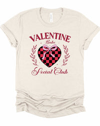 Valentine Babe Social Club Graphic Tee