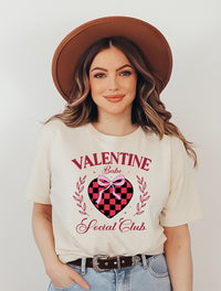 Valentine Babe Social Club Graphic Tee