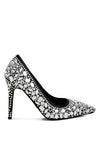 Iceout Diamante & Rhinestone Embellishments Pumps