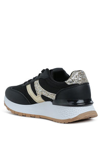 Tapers Glitter Detail Chunky Sneakers