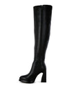 Nenana Faux Leather Knee-High Boots