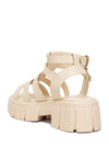 Dewey Recycled Faux Leather Gladiators