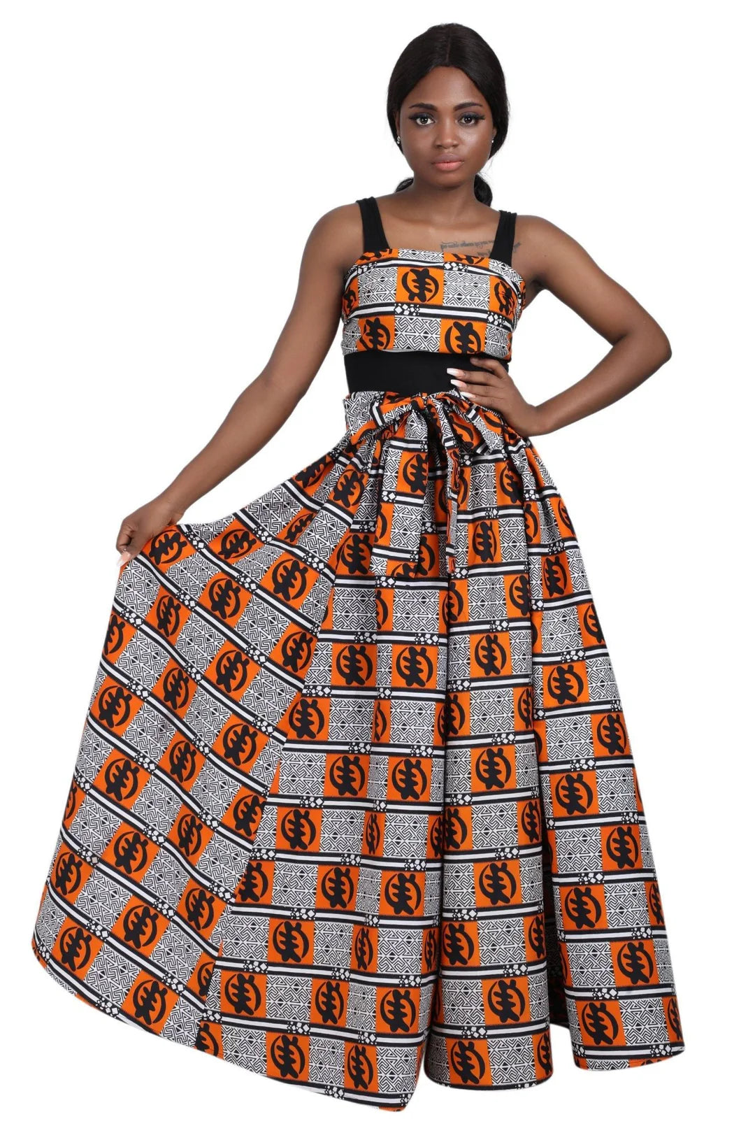 African Print Skirts & Headwraps