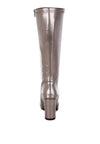 Halara Metallic Pleather Long Boots